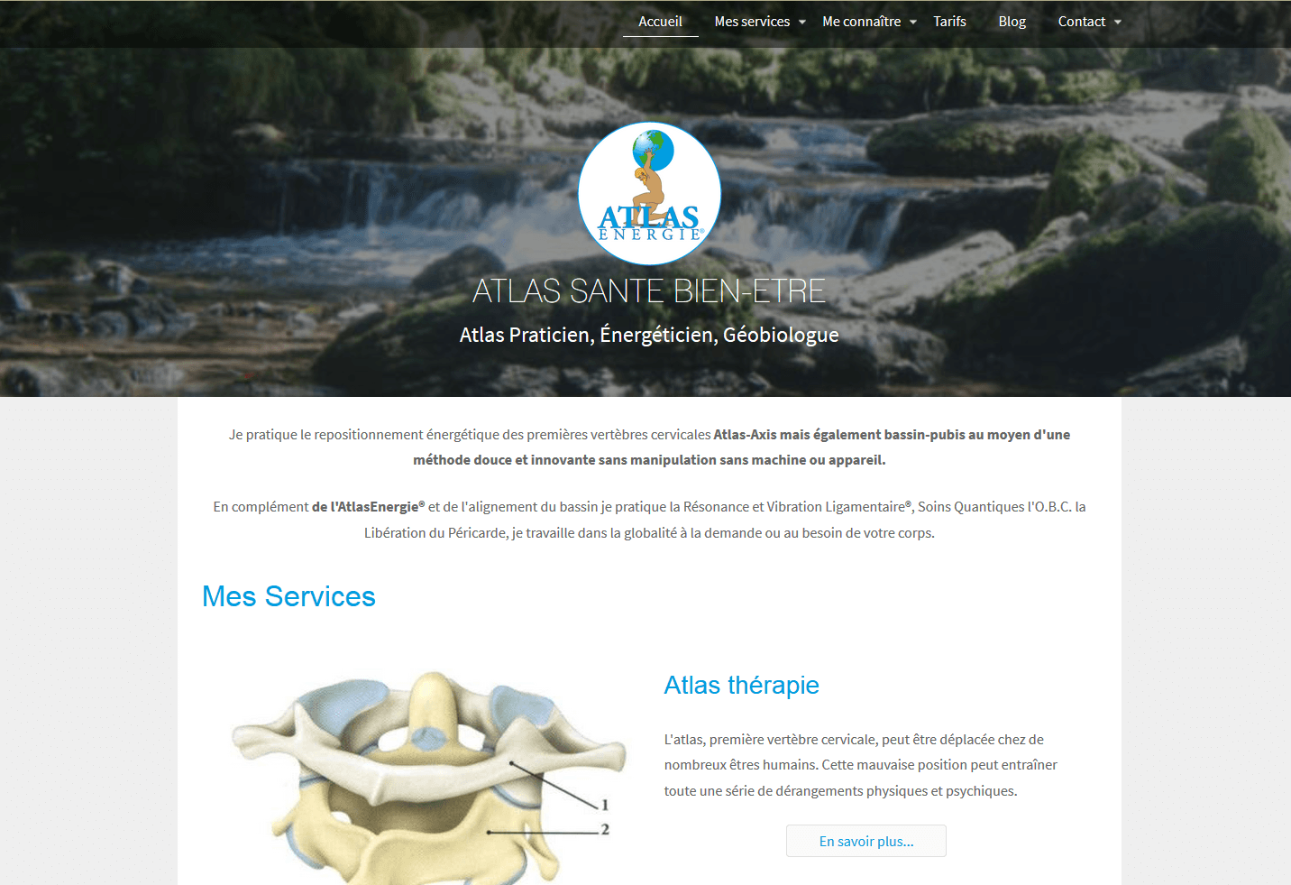 Site Atlas Santé Bien-Être.
